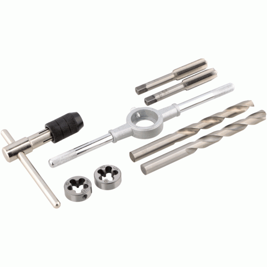 Set of taps and dies Thread М10х1,25 mm (TEHMASH) 11019