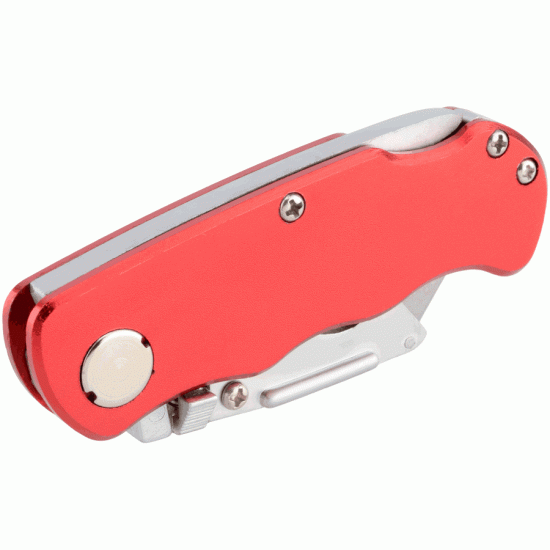 Folding knife with trapezoidal blade