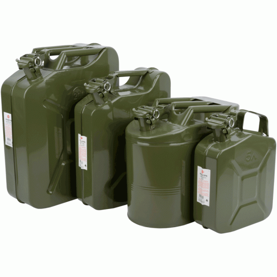 Steel canister with pressure cap Capacity 10 l (TEHMASH) 11496