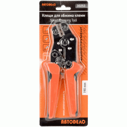Terminal crimping pliers