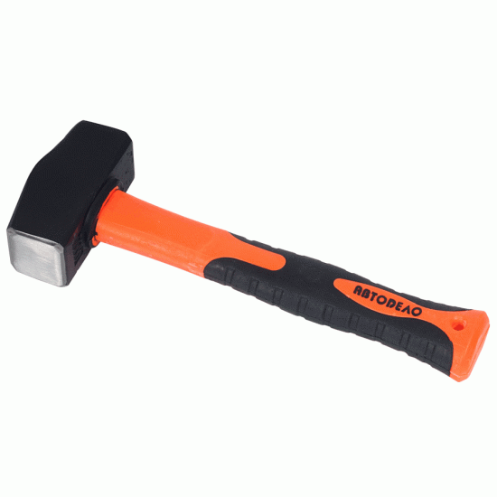 Sledge hammer with a fiberglass handle Weight 2.000 kg (AvtoDelo) 30302