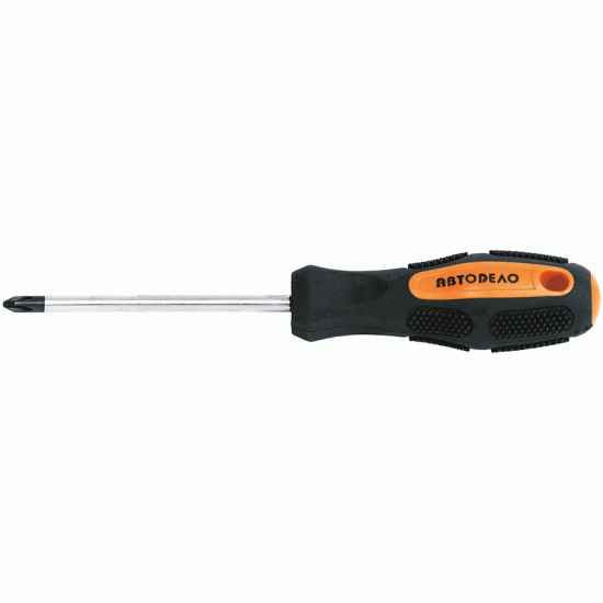 Screwdriver with a round rod PZ4x200(30604)