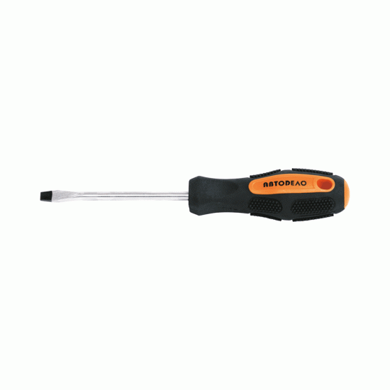 Screwdriver with a round rod Size SL6x100 mm (AvtoDelo) 30760