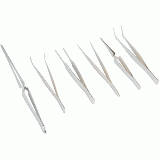 Set of tweezers