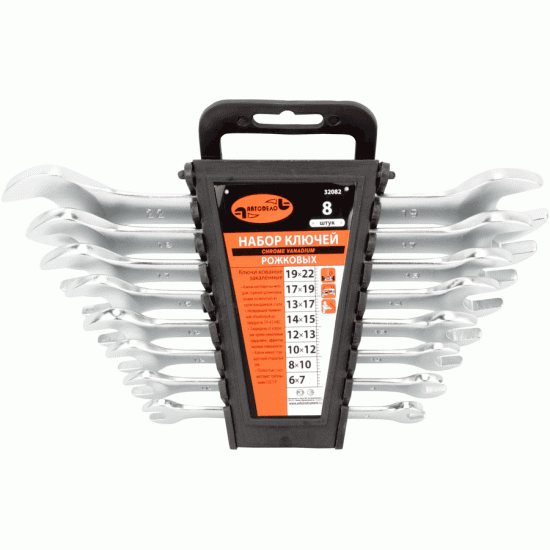 Double open end wrench set