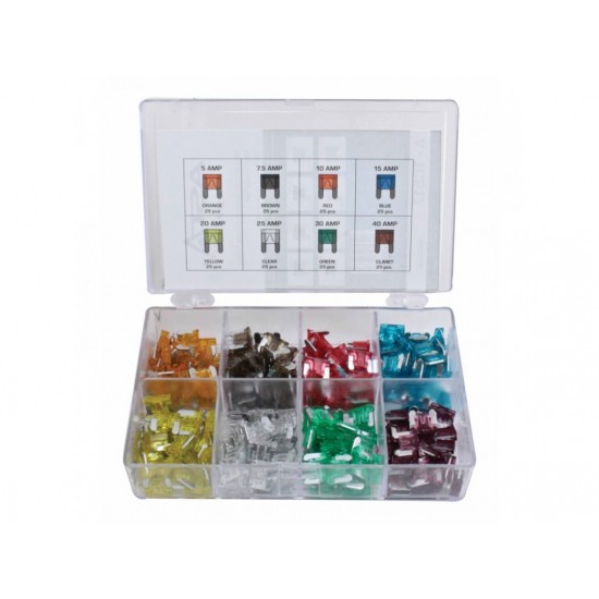 Car fuse set / MINI / 120 pcs., ASTA 340517