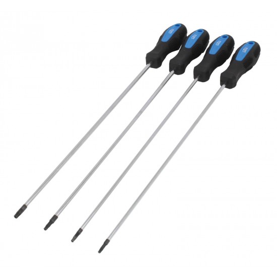 Extended TORX 4 pcs. screwdrivers, SATRA Length 449  mm 370122