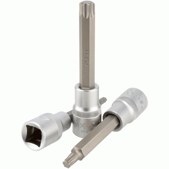 Socket with Torx® insert 1/2