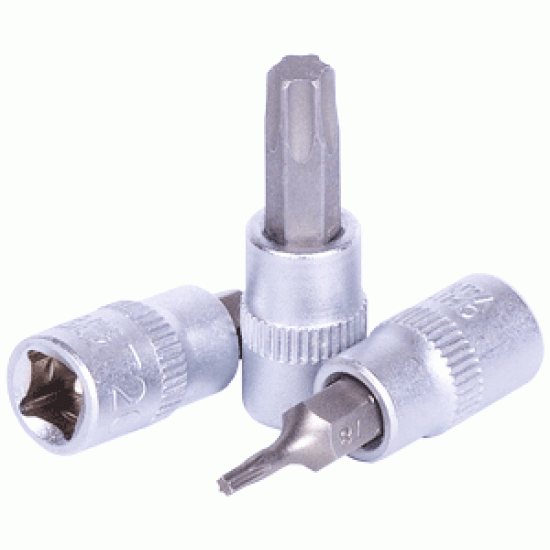 Socket with Torx® insert 1/4