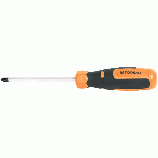 Screwdriver with a hex rod Size PH2x200 mm (AvtoDelo) 39469