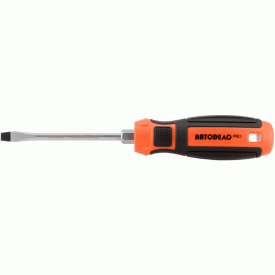 Professional slotted screwdriver Size SL6,5x100 mm (AvtoDelo) 39563