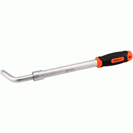 Tap wrench L-shaped telescopic L 380-520 mm (AvtoDelo) 39646