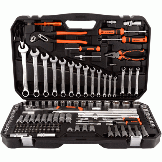 Professional tool set 139 pcs 1/4