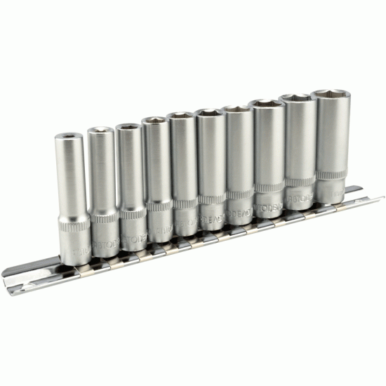 Deep socket set 1/4