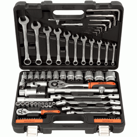 Automotive tool set 77 pcs 1/4