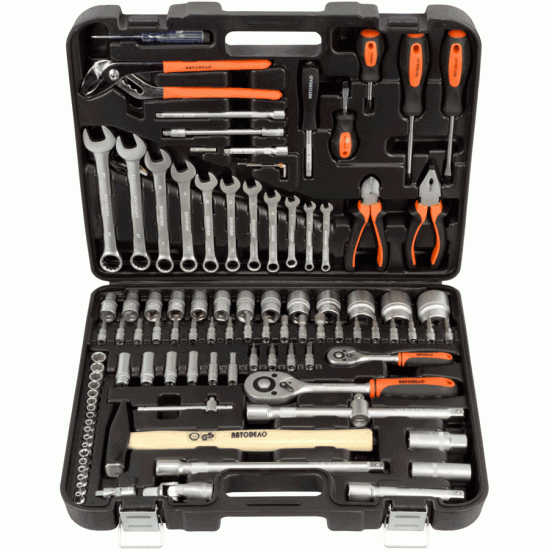 Automative tool set 101 pcs 1/4