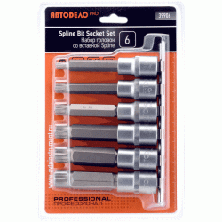 Socket set with Spline 1/2 Socket set with Spline 1/2