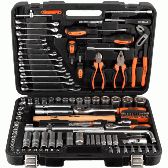 Automotive tool set 119 pcs 1/4