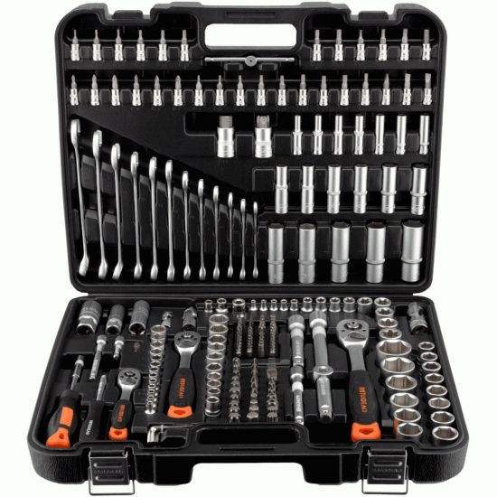 Automotive tool set 216 pcs 1/4