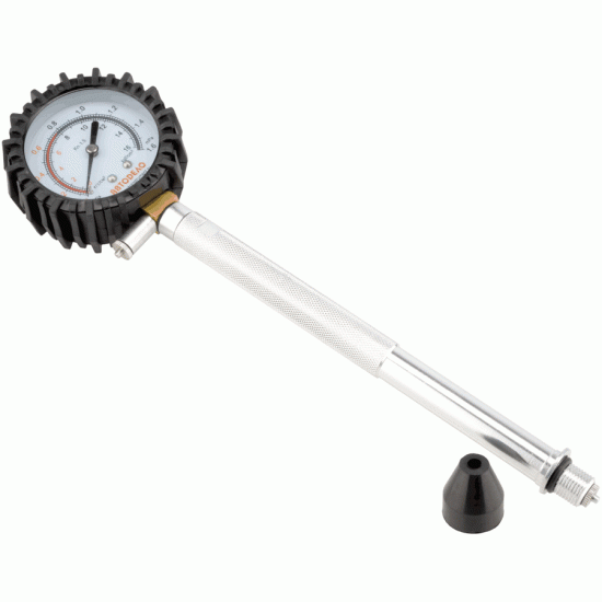 Lengthened threaded compressometer