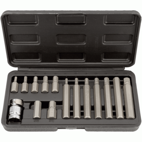 Hex insert bit set Number of items 15 (AvtoDelo) 40645