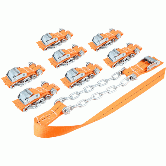 Anti-skid chain R12-R15 set 8 pcs (AvtoDelo) 43133