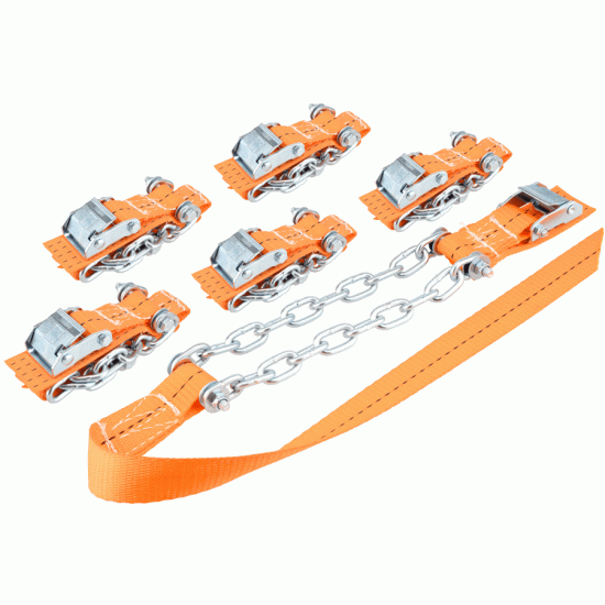 Anti-skid chain R16-R17 set 6 pcs (AvtoDelo) 43139