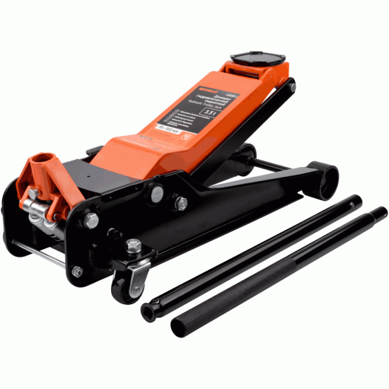 Hydraulic floor service jack with a double pump Max load 3500 kg (AvtoDelo) 43359