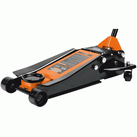 Hydraulic floor service jack with a double pump Max load 4000 kg (AvtoDelo) 43440