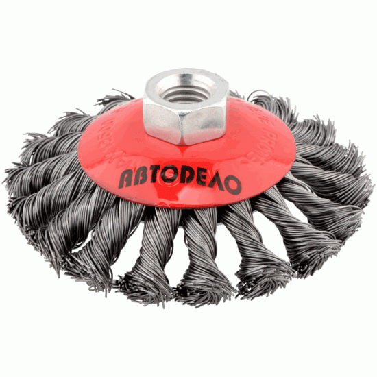 Angle grinder flat brush D 100 mm (AvtoDelo) 44027