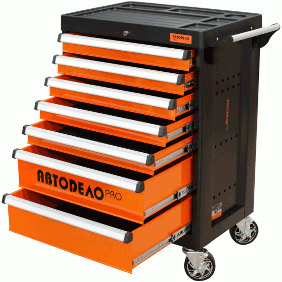 Tool trolley Over-all size 660х460х835 mm (AvtoDelo) 44210