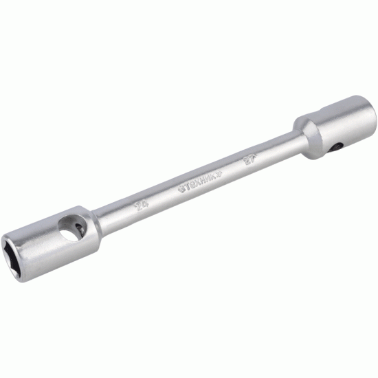 Double end type wheel wrench straight Size 32х33 mm (TEHNIK) 54233