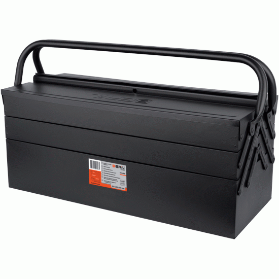 Tool box metal Over-all size 420х200х200 mm (BERIL) 931420