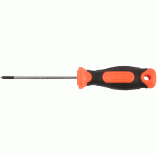 Screwdriver with a round rod Size PH0x75 mm (AvtoDelo) 30606