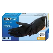 uncoated nitrile gloves 100 pcs, HYGOSTAR 327002