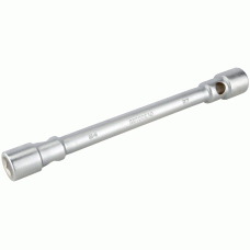 Double end type wheel wrench straight Size 24x27 mm (AvtoDelo) 34047
