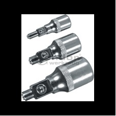Adapters with magnet 3pcs, 1/4
