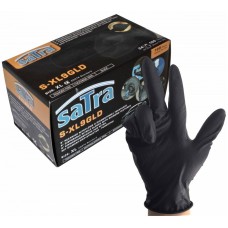 Black nitrile gloves size XL 100 pcs. SATRA Size XL 343011