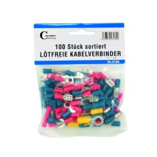 Cable lug set, 100 pcs. CONDOR C3180 (343180) Items quantity 100 pcs 343180