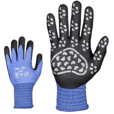 Elastic work gloves made of nylon/spandex. Foam nitrile coating with pattern on palm, SG 131, size:10 Items quantity 1 pcs 350005