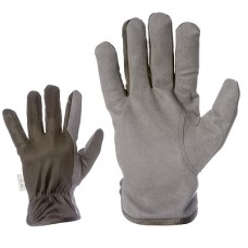 Work gloves made of non-slip original synthetic AMARA leather with fleece lining Size 10 350012