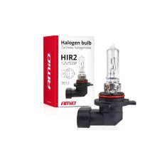 HIR2 9012 12V 55W Halogen lamp AMIO-01125 Items quantity 1 pcs 3501125