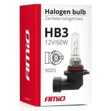 Halogen lamp HB3 12V 60W 9005 AMIO-01479 Items quantity 1 pcs 3501479