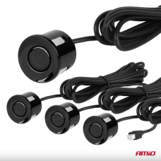 LED parking light (set) with 4 sensors black AMIO-01565 Items quantity 8 pcs 3501565