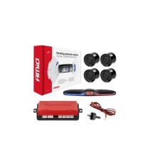 Parktronic kit MAX with reverse sensors 4 sensors, black, AMIO-02287 Items quantity 8 pcs 3502287