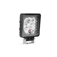 LED work spotlight AWL07 9 LEDs 12 V 24 V AMIO-02421
