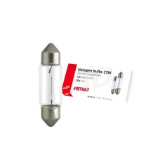 C5W Festoon 31mm 12V 10pcs halogen bulbs. AMIO-02553 Items quantity 10 pcs 3502553
