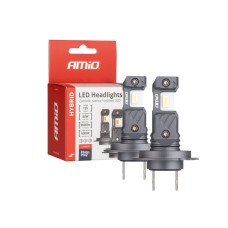 HYBRID H7 H18 6000K Canbus 60W AMIO-04115 Series LED Car Lamps Voltage 12 v 3504115