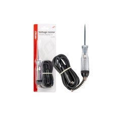 AMIO-04273 6–24 V Car Voltage Tester with Alligator Clips Items quantity 1 pcs 3504273