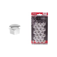 17 mm chrome plated bolt caps, G21300 Size 17 mm 3521300